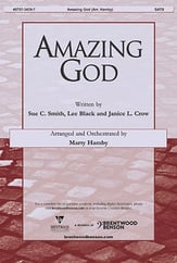 Amazing God SATB choral sheet music cover